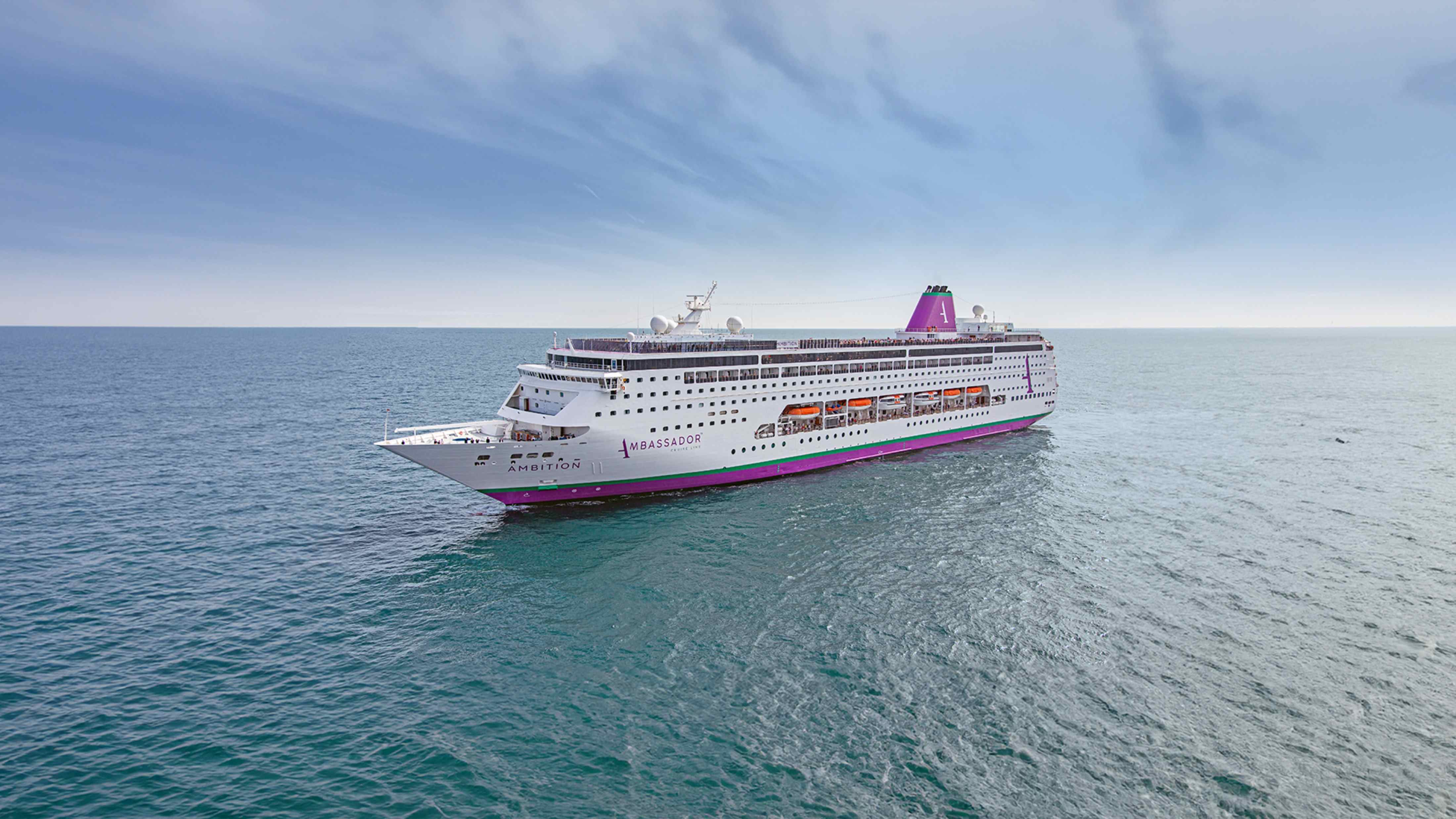 Ambition cruise ship offering no fly cruises from Scotland