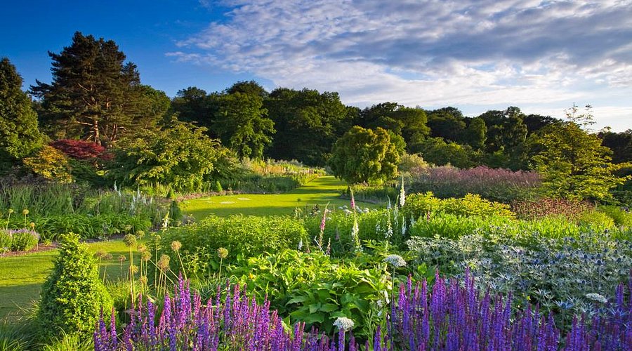 Chelsea Flower Show garden scene