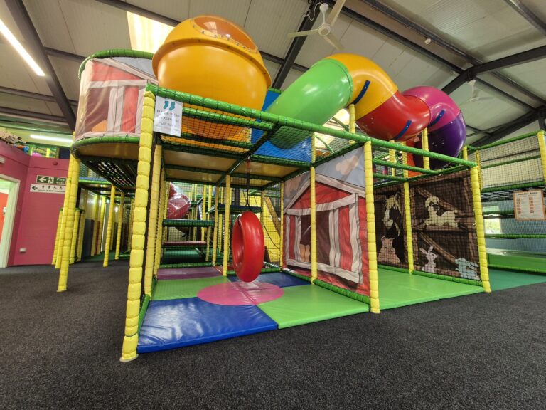 Play area at Dalscone Farm