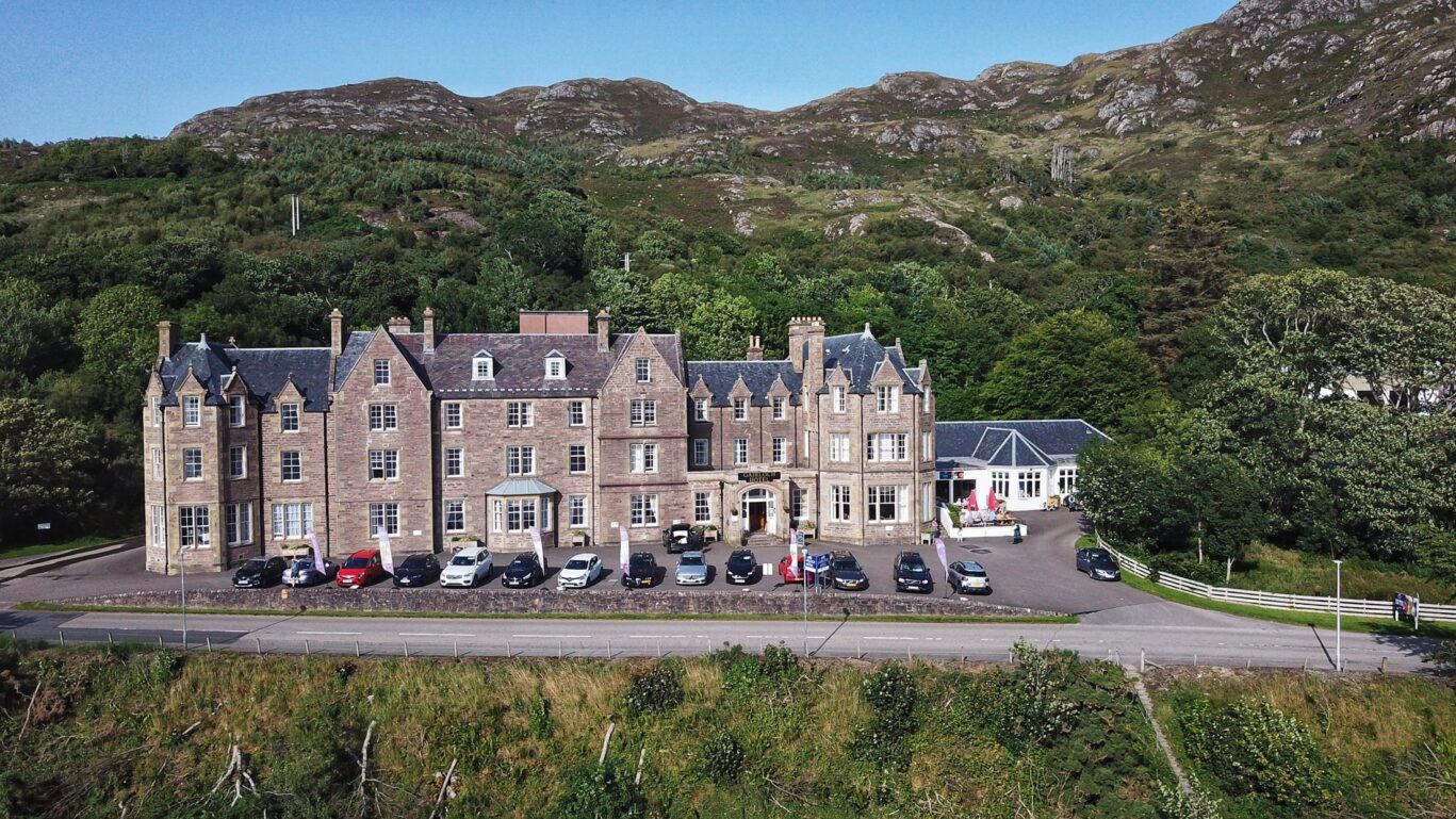 The Gairloch Hotel on the NC500 route