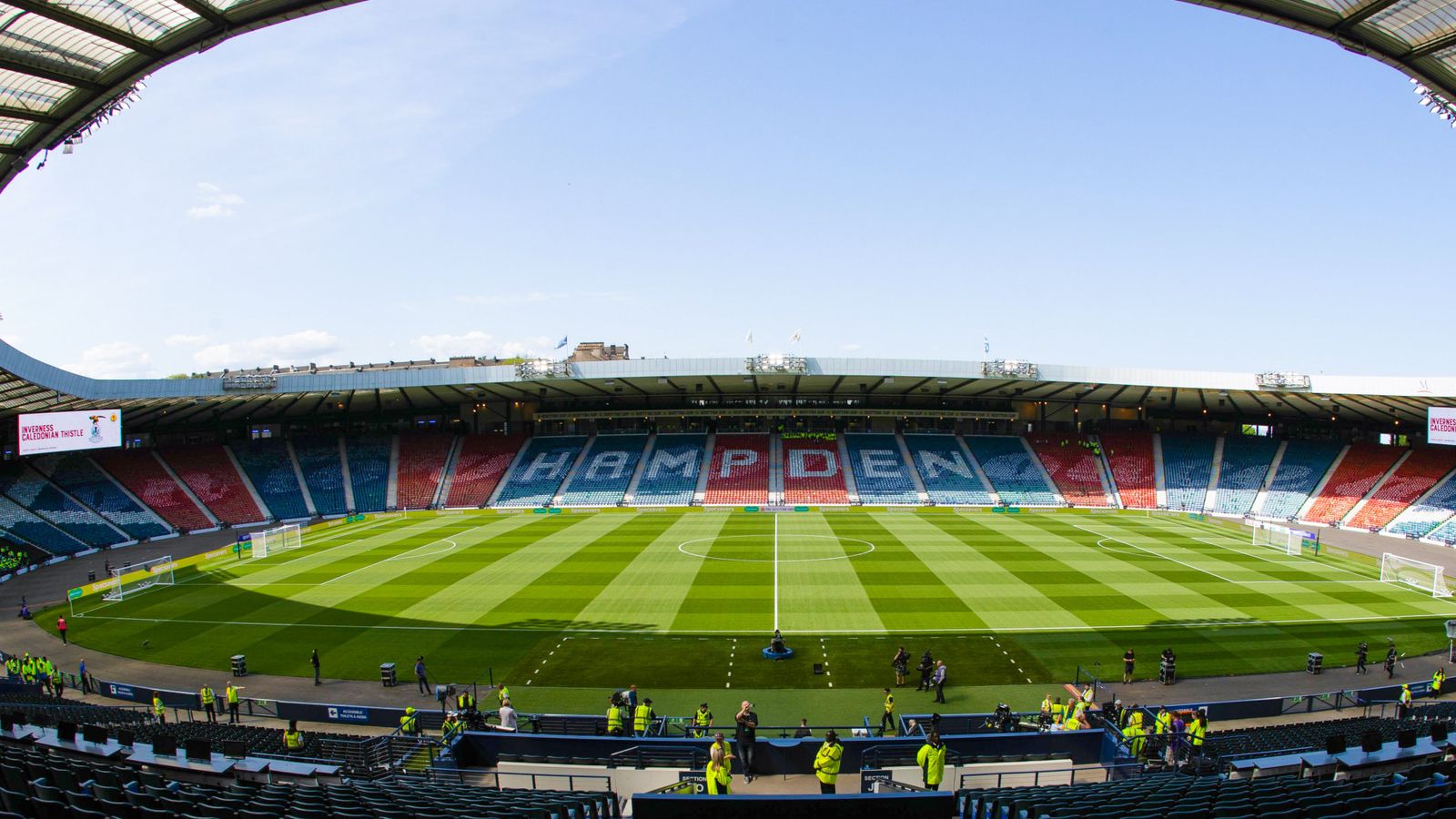 Return coach travel to Hampden Park for concerts