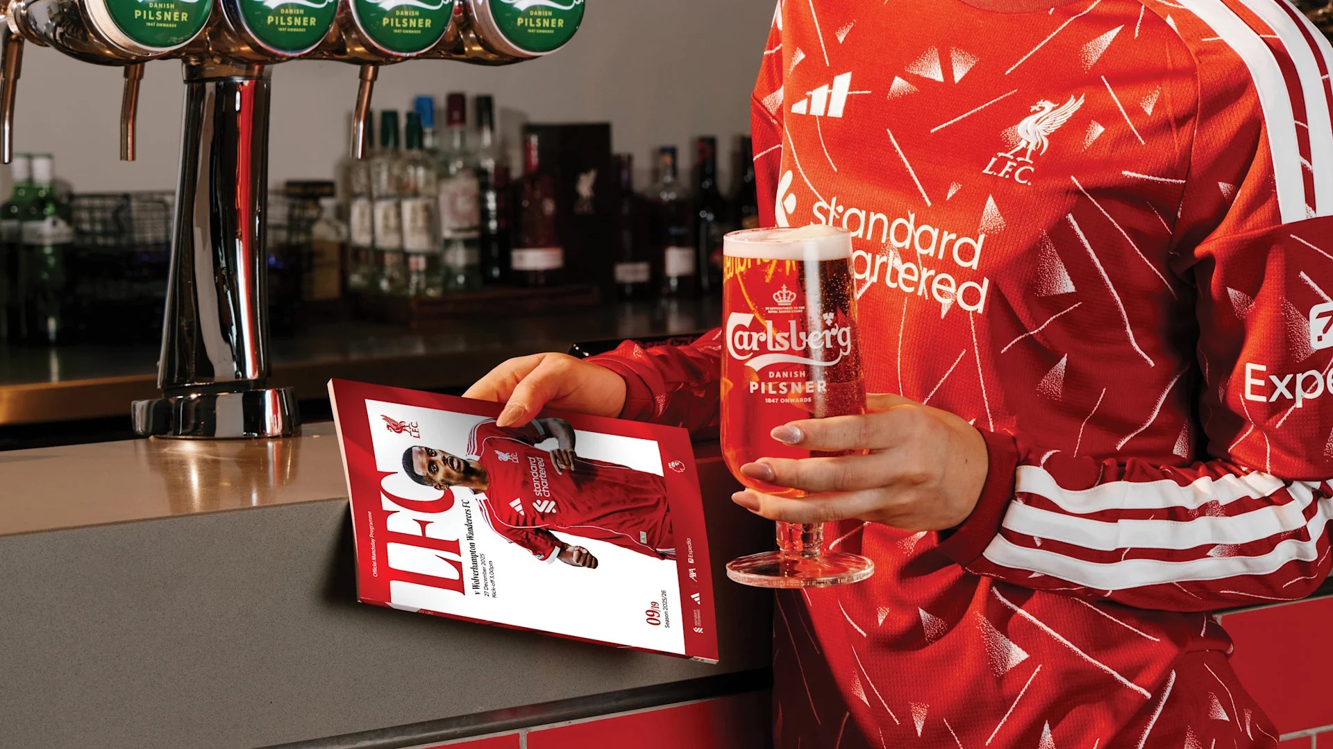 Liverpool matchday programme and hospitality experience