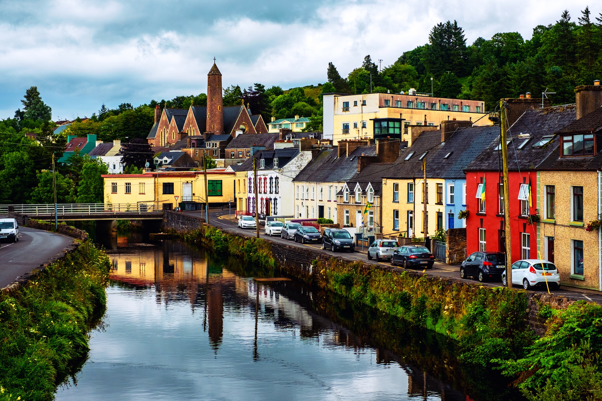 5 day bus tour of Ireland route visiting Donegal, Derry and Letterkenny