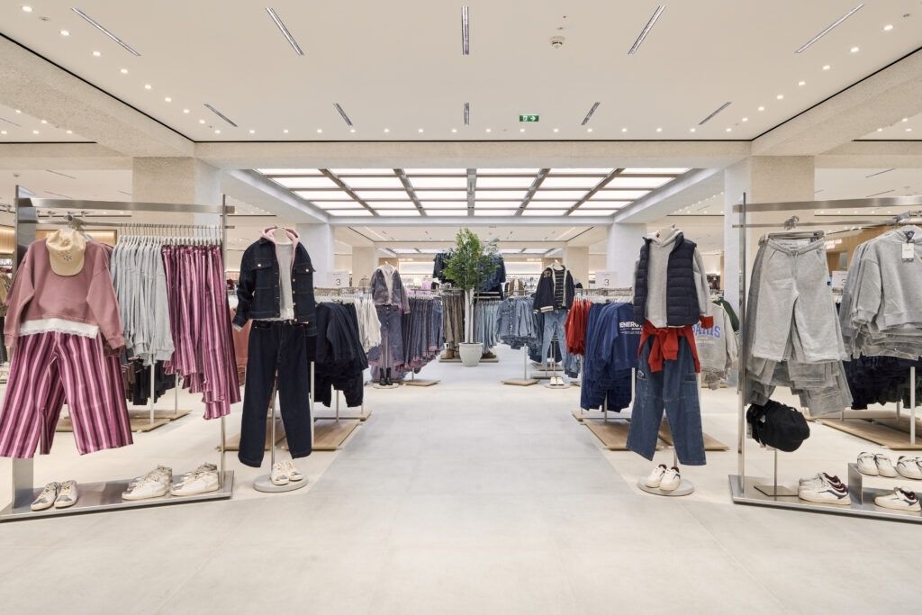 Inside the Lefties store at Liverpool ONE