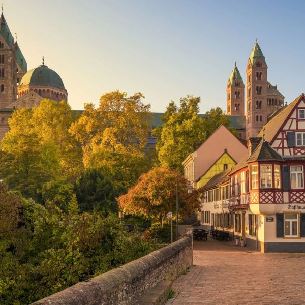 Speyer Cathedral and the historic Old Town