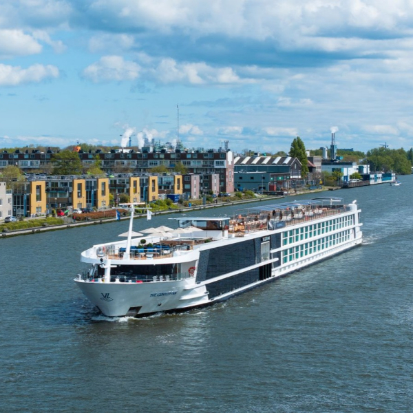 The Nobleman cruising along a European waterway