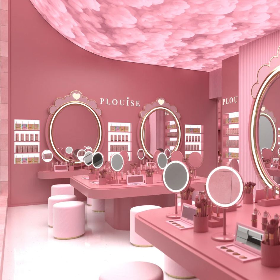 P.Louise City makeup education and beauty area