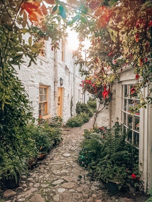 Colourful buildings in Kirkcudbright